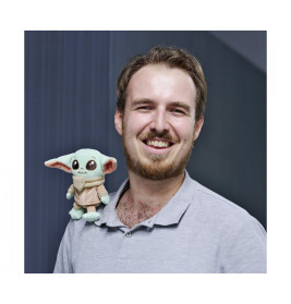 Disney Grogu Schulterplüsch Star Wars | The Mandalorian Plüschtier 12cm