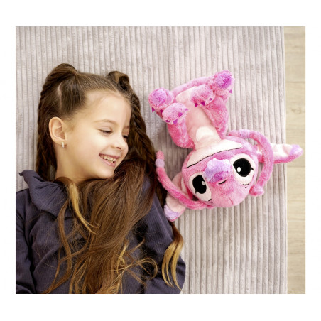 Disney Lilo & Stitch Angel Plüschfigur 25cm | Kuscheltier Rosa