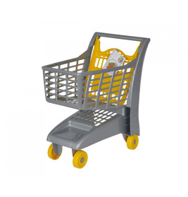 Kindereinkaufswagen mit Puppensitz & großem Staufach – Ideal für Rollenspiele