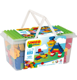 UNICO BLOXX 120 Bausteine für Kleinkinder – Kompatibel | Bunt & Kreativ