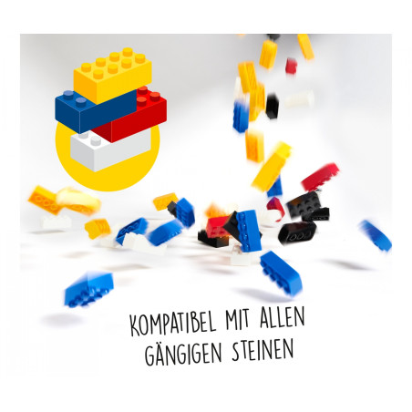Blox Eimer Bausteine 500 Teile - Kreativer Spielspaß ab 4 Jahren