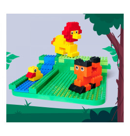 Blox Eimer Bausteine 500 Teile - Kreativer Spielspaß ab 4 Jahren