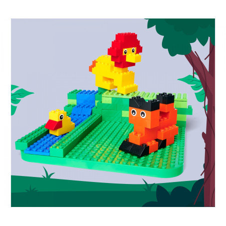 Blox Eimer Bausteine 500 Teile - Kreativer Spielspaß ab 4 Jahren