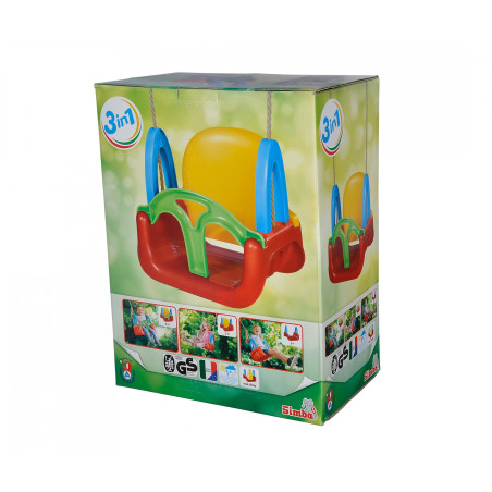 Androni™ 3 in 1 Schaukel: Mitwachsend für 0-5+ Jahre – Sicherer Schaukelspaß | EAN 8000796183064