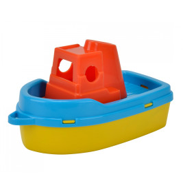 Simba Mini Boote 3er-Set – Badespielzeug aus schwimmfähigem Kunststoff, 15 cm