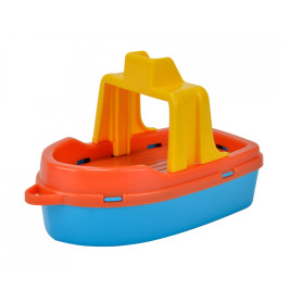 Simba Mini Boote 3er-Set – Badespielzeug aus schwimmfähigem Kunststoff, 15 cm