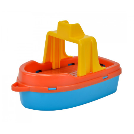 Simba Mini Boote 3er-Set – Badespielzeug aus schwimmfähigem Kunststoff, 15 cm