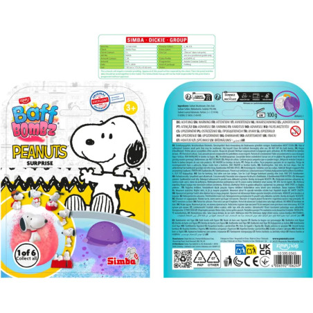 Baff Bombz Peanuts Surprise
