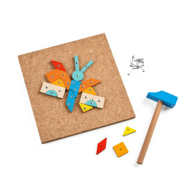 Hammer-Nagelspiel Geometrie