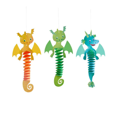 Bastelset - Erstes Falten Feuerdrachen