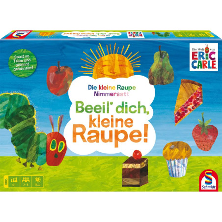 Die kleine Raupe Nimmersatt, Beeil‘ dich, kleine Raupe!