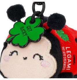 Super Soft! - Plush Key Ring - Glückskäfer