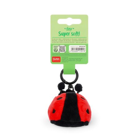 Super Soft! - Plush Key Ring - Glückskäfer