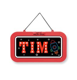 Neon Schild Tim