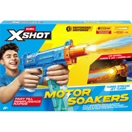 ZURU XSHOT Water - Fast-Fill Motor Soaker S1 - Turbo Stream