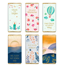 Schokolade - Glück und Segen - Kleine Schokogrüße