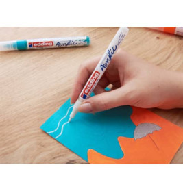 edding® permanent Acryl Marker 5er Set – Vielseitig, wasserfest, lichtecht. EAN: 4057305047359.