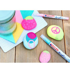 edding® permanent Acryl Marker 5er Set – Vielseitig, wasserfest, lichtecht. EAN: 4057305047359.