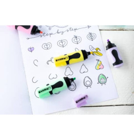 edding Mini Textmarker 4+1 pastell
