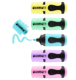 edding Mini Textmarker 4+1 pastell