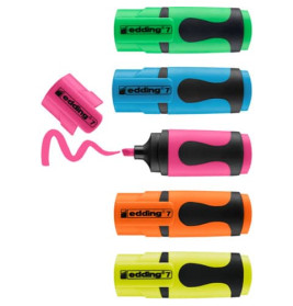 edding Mini Textmarker 4+1 neon