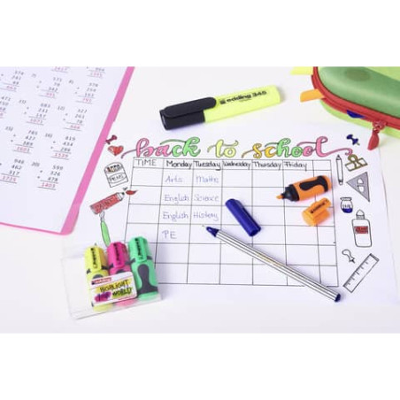 edding Mini Textmarker 4+1 neon