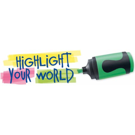 edding Mini Textmarker 4+1 neon