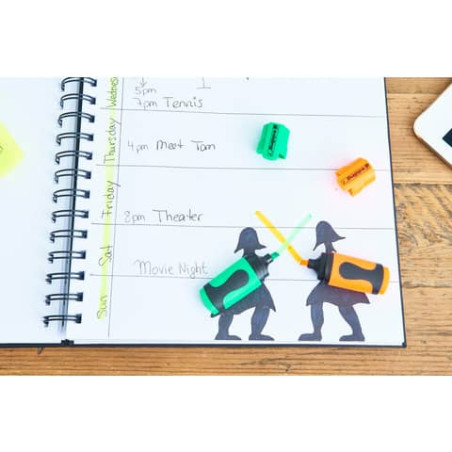 edding Mini Textmarker 4+1 neon