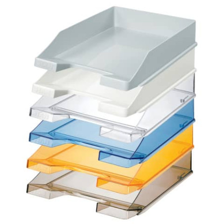 Briefablage Klassik A4/C4 transparent glasklar