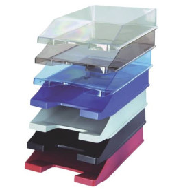 Briefablage Klassik A4/C4 transparent glasklar