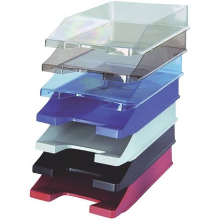 Briefablage Klassik A4/C4 transparent glasklar