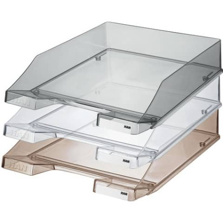 Briefablage Klassik A4/C4 transparent glasklar