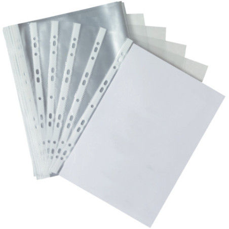 Prospekthülle A4 100 Stück glasklar - Q Connect