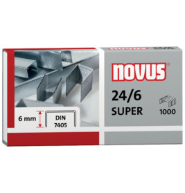 Heftklammern 24/6 verz 1000ST