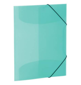 Gummizugmappe A3 PP Türkis Transluzent - Herma