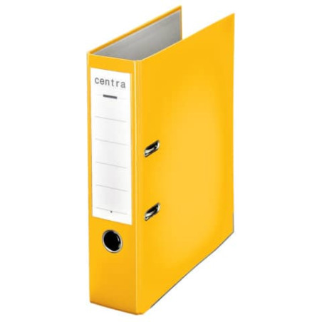 Ordner Plastik A4 8cm gelb