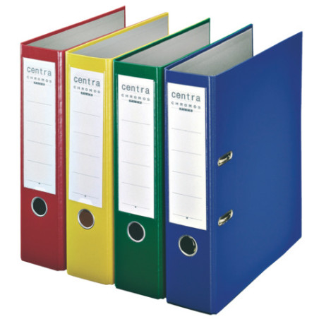 Ordner Plastik A4 8cm gelb