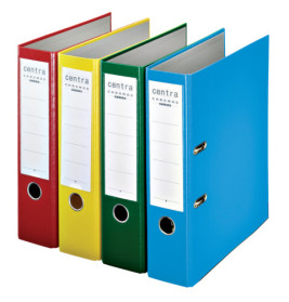 Ordner Plastik A4 8cm gelb