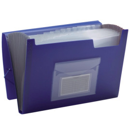 PBS Deutschland Nord Fächertasche A4 blau – Struktur & sicherer Transport