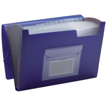 PBS Deutschland Nord Fächertasche A4 blau – Struktur & sicherer Transport