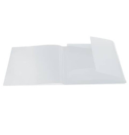 Gummizugmappe A3 PP transluzent weiss