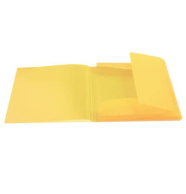 Gummizugmappe A3 PP transluzent gelb