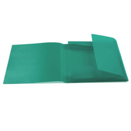 Gummizugmappe A3 PP transluzent dunkelgrün