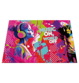 PBS Deutschland Nord Schreibunterlage Music Girl – Kreativer Schutz für musikalische Schreibtische