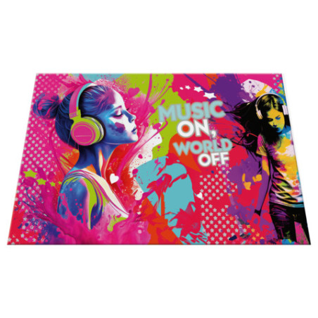 PBS Deutschland Nord Schreibunterlage Music Girl – Kreativer Schutz für musikalische Schreibtische