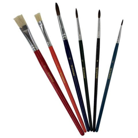 Haarpinselset 6.Stück