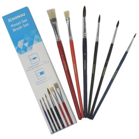 Haarpinselset 6.Stück