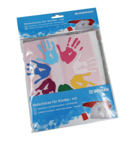 PBS Deutschland Nord Malschürze Girl rot – Kleidungsschutz für kleine Künstlerinnen