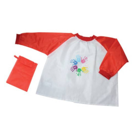 PBS Deutschland Nord Malschürze Girl rot – Kleidungsschutz für kleine Künstlerinnen