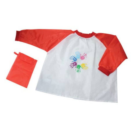 PBS Deutschland Nord Malschürze Girl rot – Kleidungsschutz für kleine Künstlerinnen